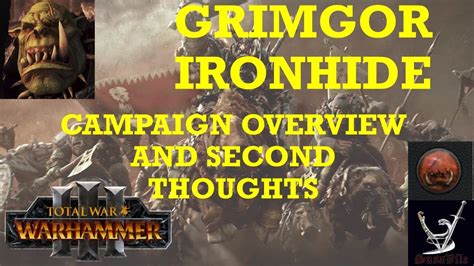 Warhammer 3 Immortal Empires Grimgor Ironhide .